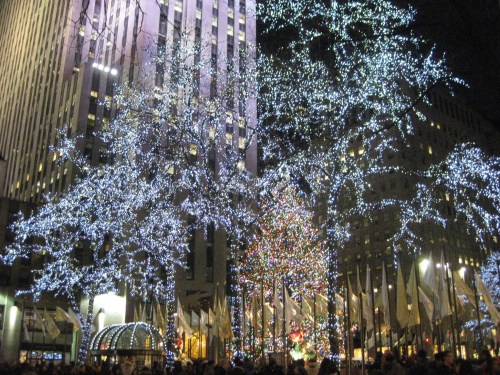 Christmas Lights in Manhattan 