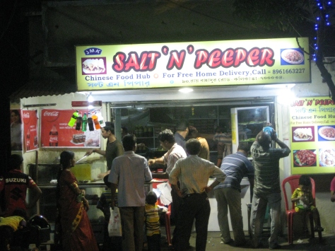 roadside restaurant Calcutta